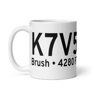 Brush Municipal Airport (K7V5) ICAO Mug