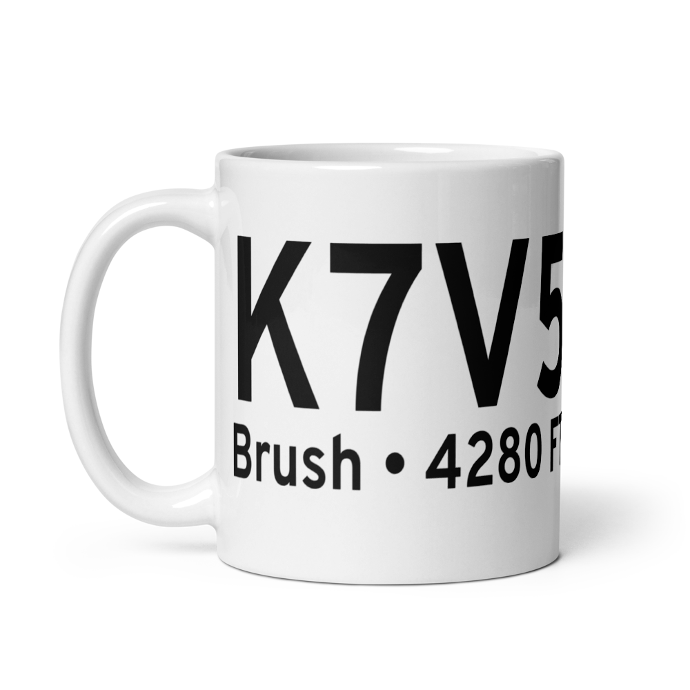 Brush Municipal Airport (K7V5) ICAO Mug 