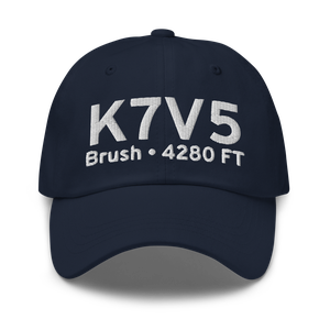 Brush Municipal Airport (K7V5) ICAO Hat