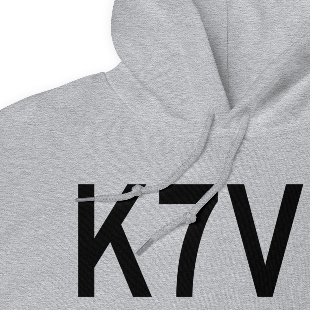 Brush Municipal Airport (K7V5) ICAO Hoodie Sweatshirt 