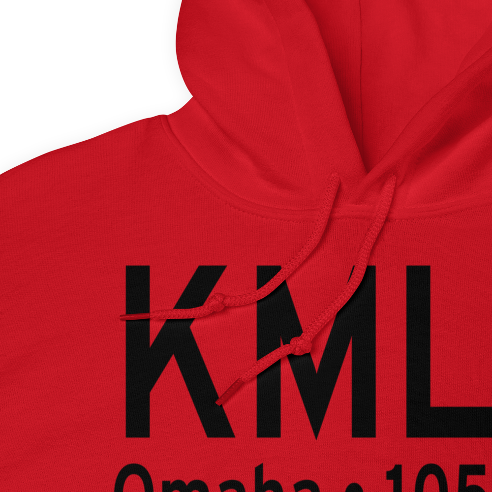 Millard Airport (KMLE) ICAO Hoodie Sweatshirt 