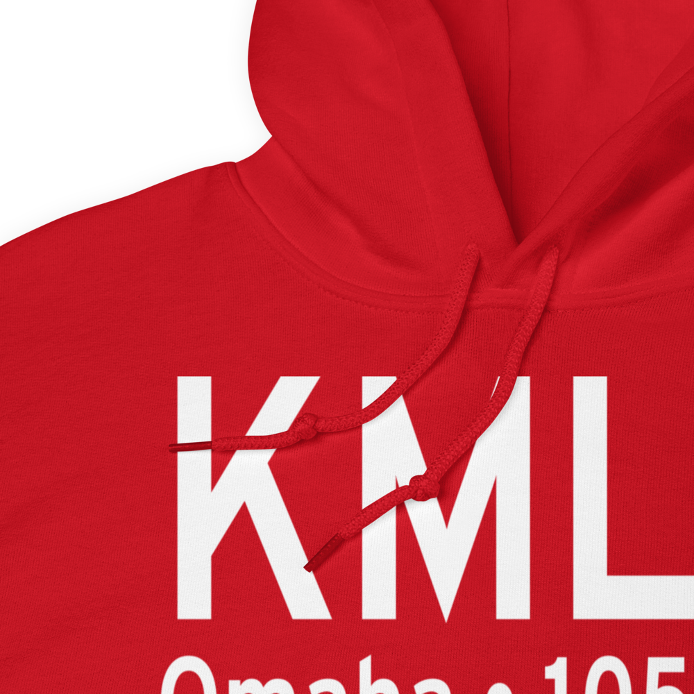 Millard Airport (KMLE) ICAO Hoodie Sweatshirt 