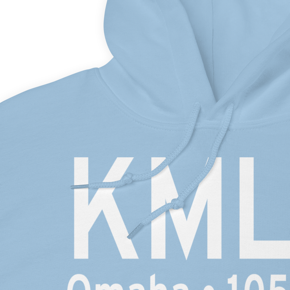 Millard Airport (KMLE) ICAO Hoodie Sweatshirt 