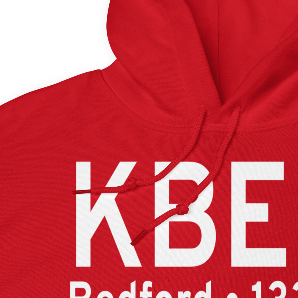 Laurence G Hanscom Field (KBED) ICAO Hoodie Sweatshirt 