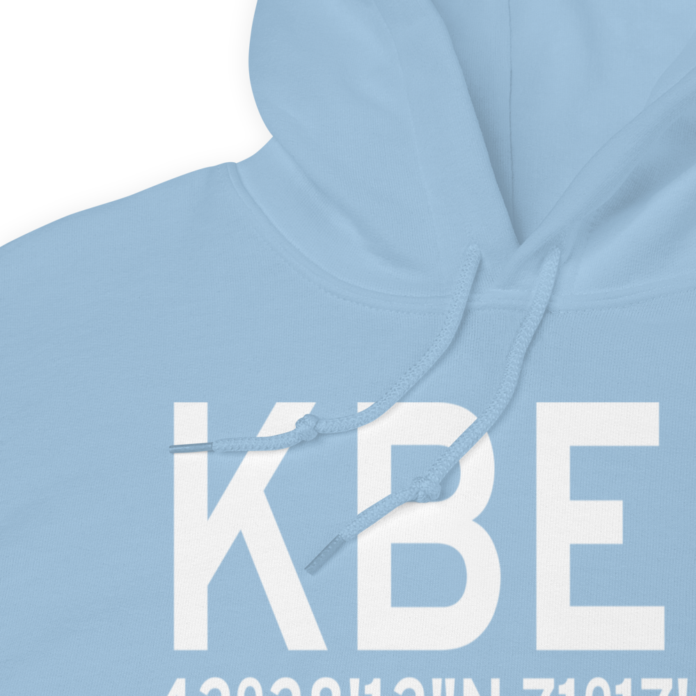 Laurence G Hanscom Field (KBED) ICAO Hoodie Sweatshirt 