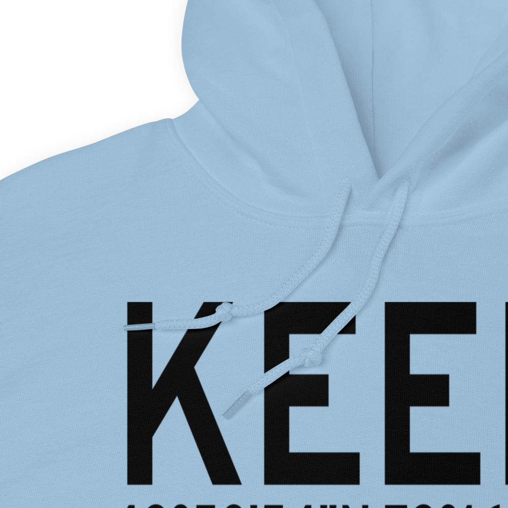 Dillant Hopkins Airport (KEEN) ICAO Hoodie Sweatshirt 