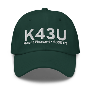 Mount Pleasant Airport (K43U) ICAO Hat