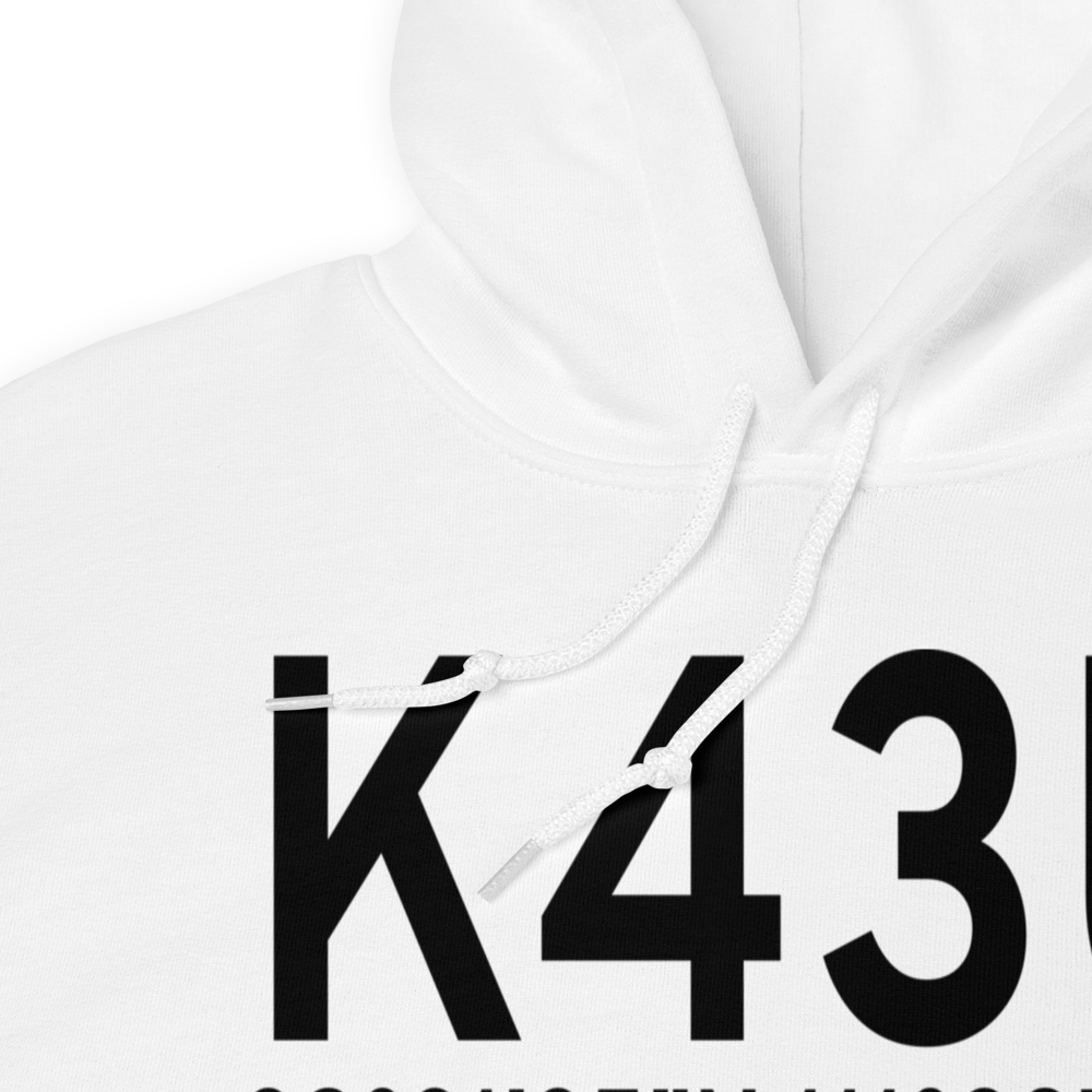 Mount Pleasant Airport (K43U) ICAO Hoodie Sweatshirt 