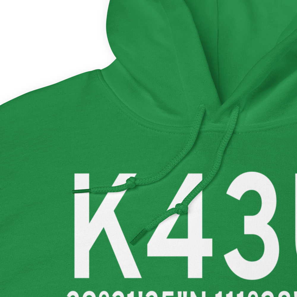 Mount Pleasant Airport (K43U) ICAO Hoodie Sweatshirt 