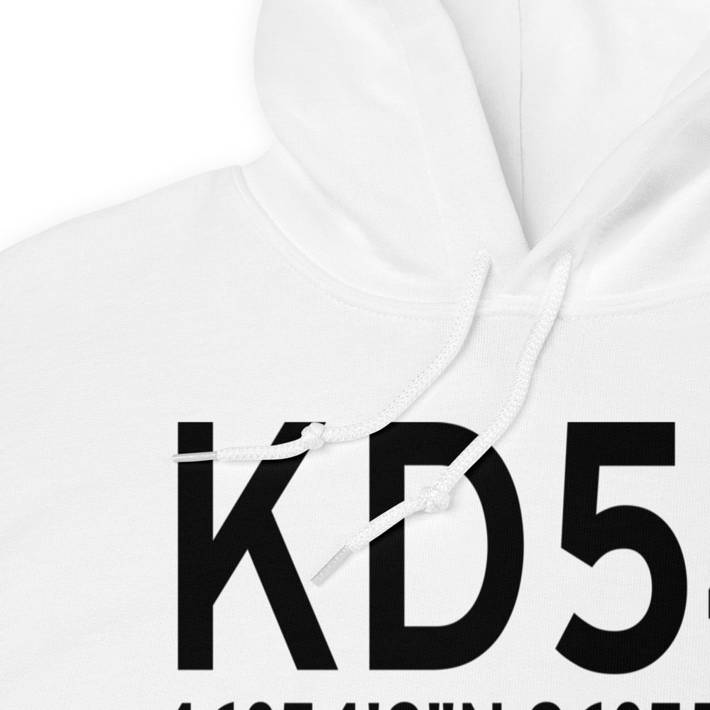 West Fargo Municipal Airport (KD54) ICAO Hoodie Sweatshirt 