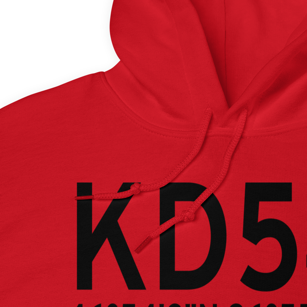 West Fargo Municipal Airport (KD54) ICAO Hoodie Sweatshirt 