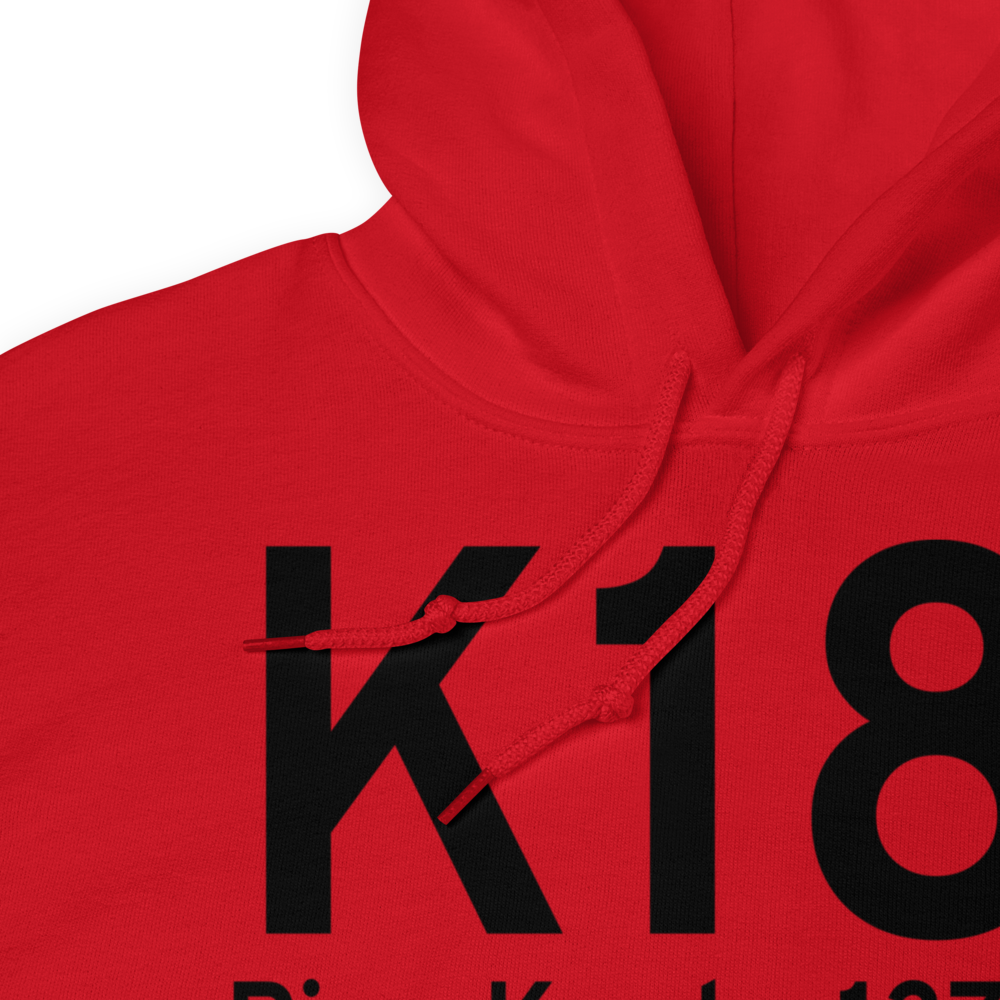 Mc Creary County Airport (K18I) ICAO Hoodie Sweatshirt 