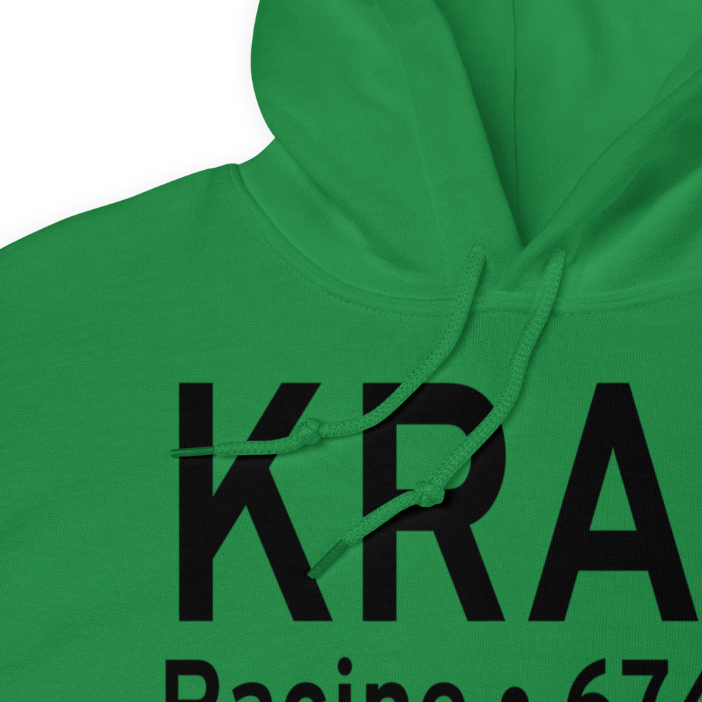 John H Batten Airport (KRAC) ICAO Hoodie Sweatshirt 