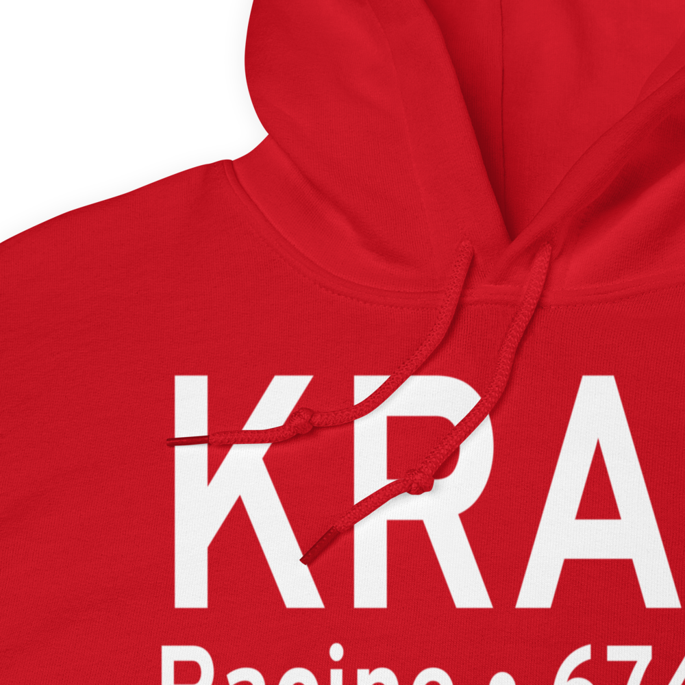 John H Batten Airport (KRAC) ICAO Hoodie Sweatshirt 