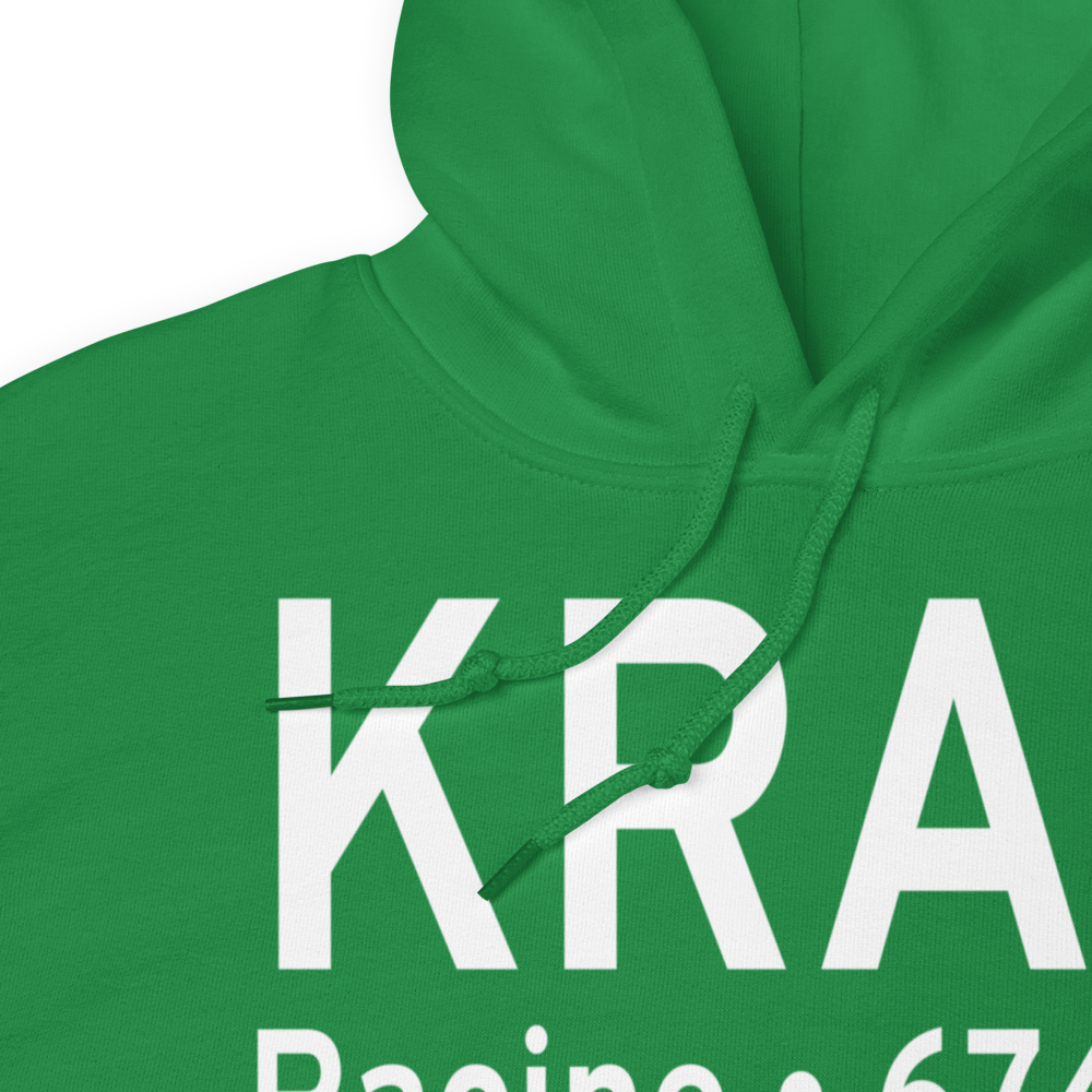 John H Batten Airport (KRAC) ICAO Hoodie Sweatshirt 