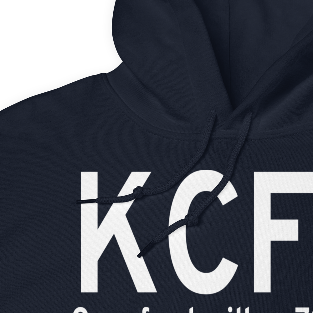 Crawfordsville Regional Airport (KCFJ) ICAO Hoodie Sweatshirt 
