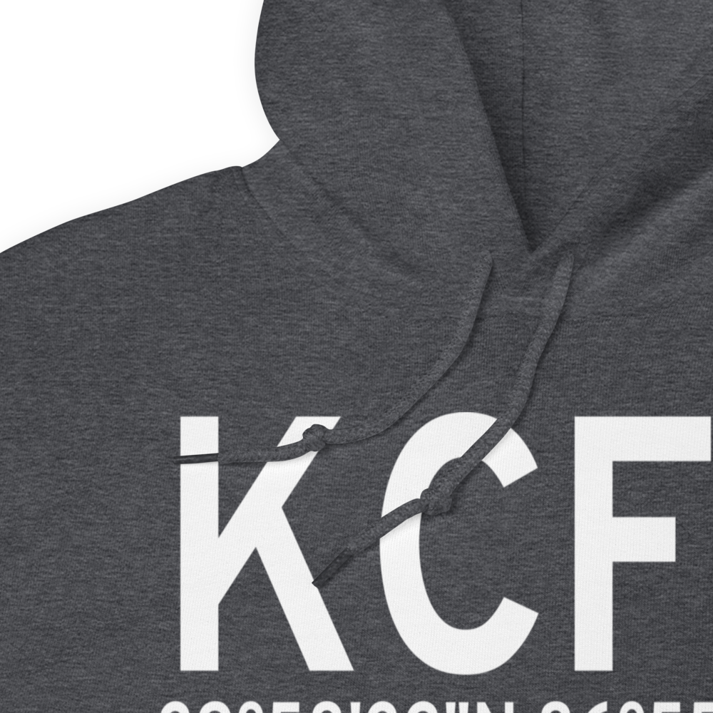 Crawfordsville Regional Airport (KCFJ) ICAO Hoodie Sweatshirt 