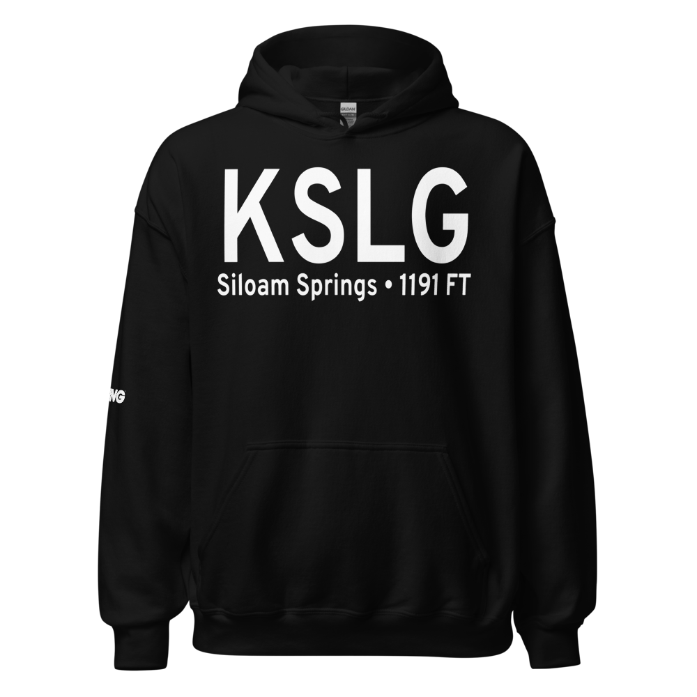 Smith Field (KSLG) ICAO Hoodie Sweatshirt 