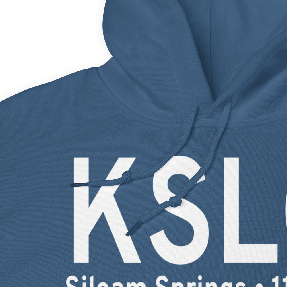 Smith Field (KSLG) ICAO Hoodie Sweatshirt 