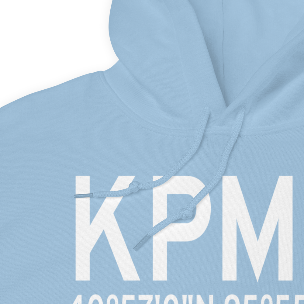 Plattsmouth Municipal Airport (KPMV) ICAO Hoodie Sweatshirt 