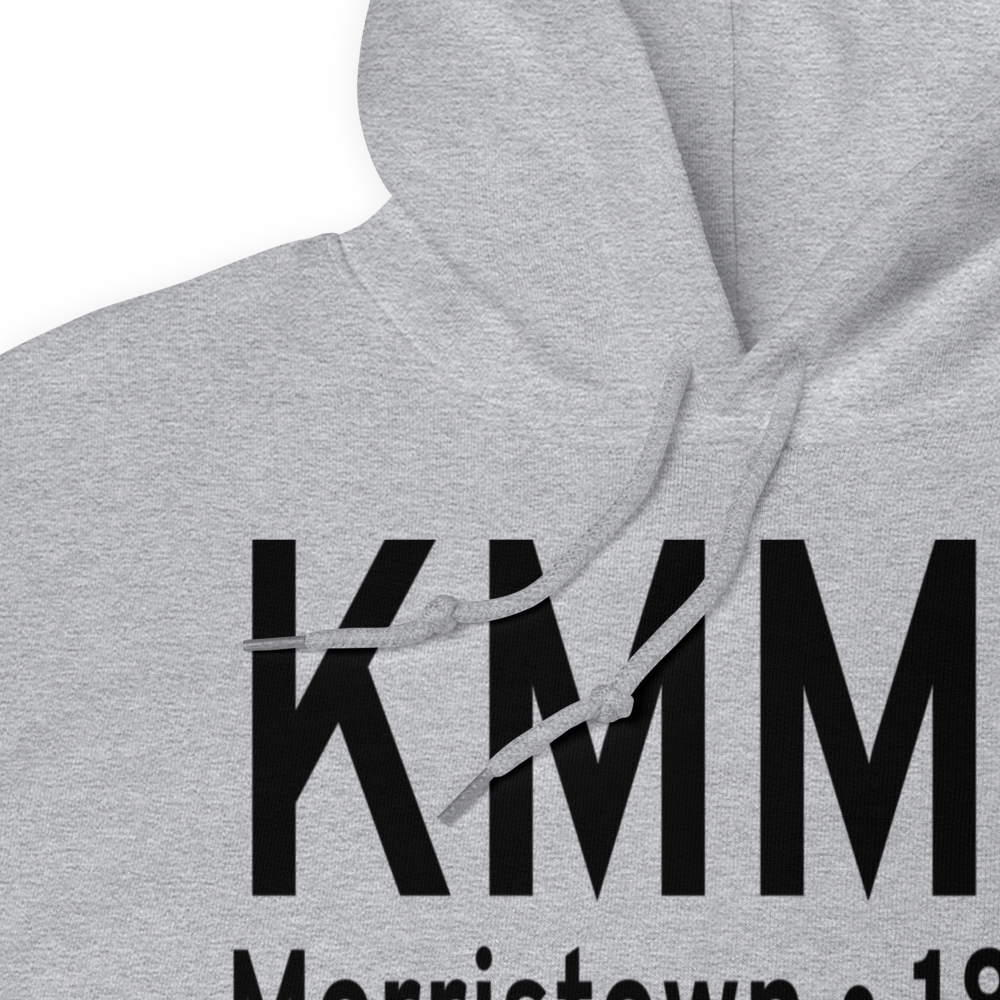 Morristown Municipal Airport (KMMU) ICAO Hoodie Sweatshirt 