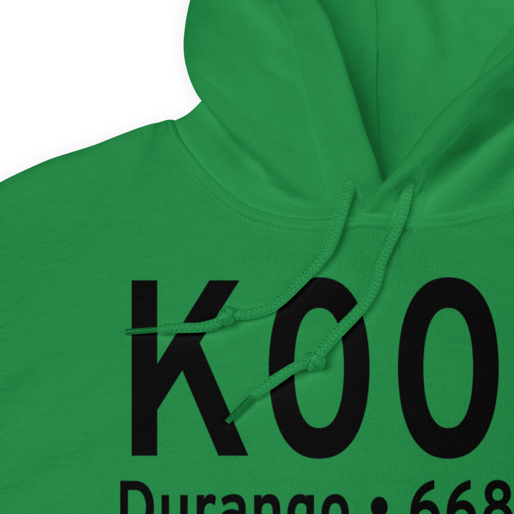 Animas Air Park (K00C) ICAO Hoodie Sweatshirt 