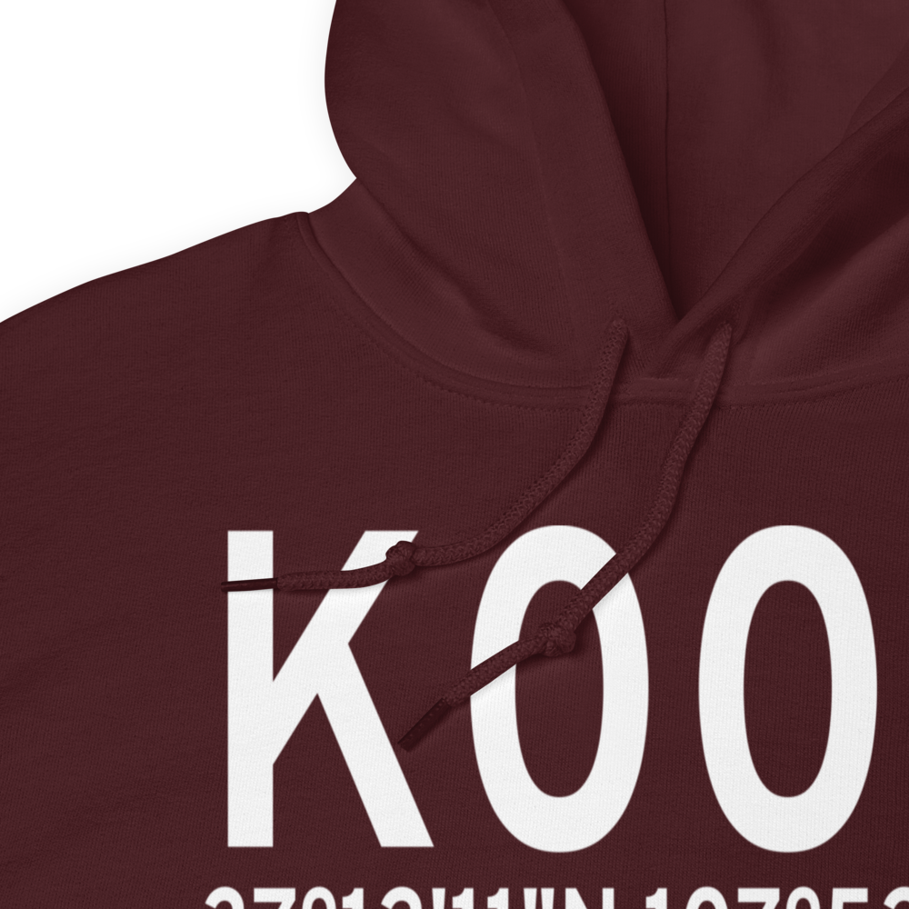 Animas Air Park (K00C) ICAO Hoodie Sweatshirt 
