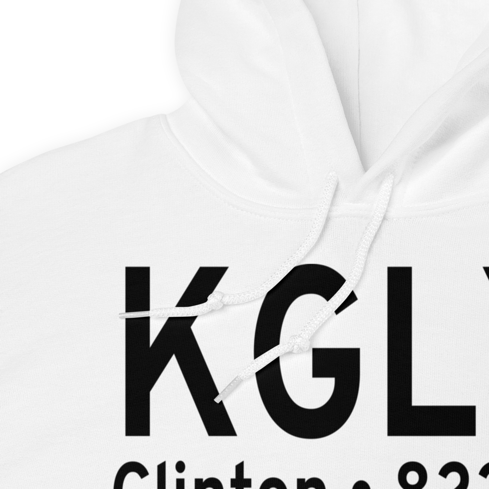 Clinton Memorial Airport (KGLY) ICAO Hoodie Sweatshirt 