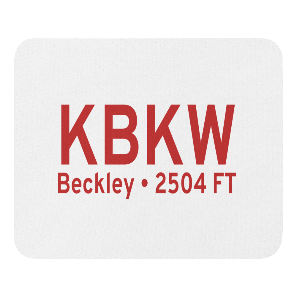 Raleigh County Memorial Airport (KBKW) ICAO  Mouse Pad 