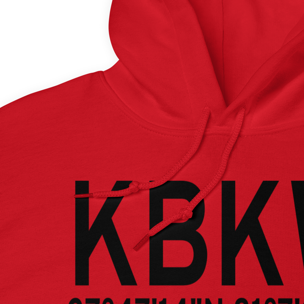 Raleigh County Memorial Airport (KBKW) ICAO Hoodie Sweatshirt 