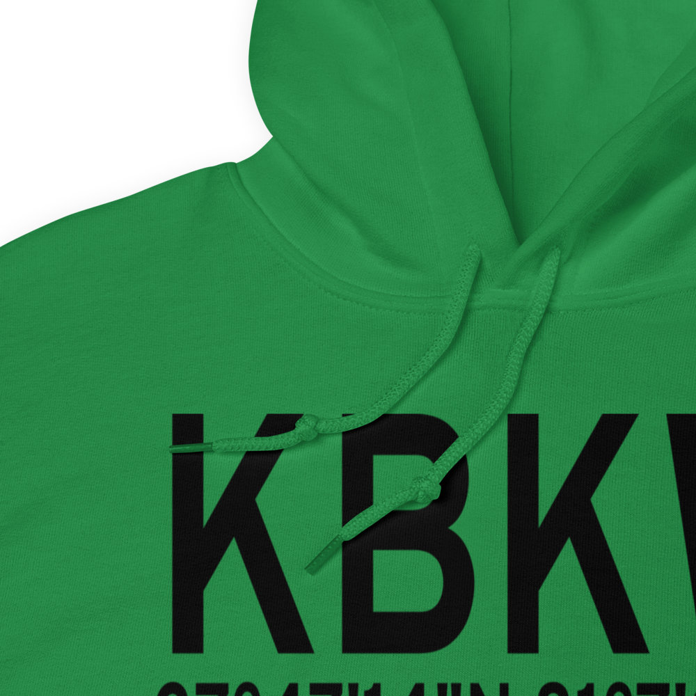 Raleigh County Memorial Airport (KBKW) ICAO Hoodie Sweatshirt 