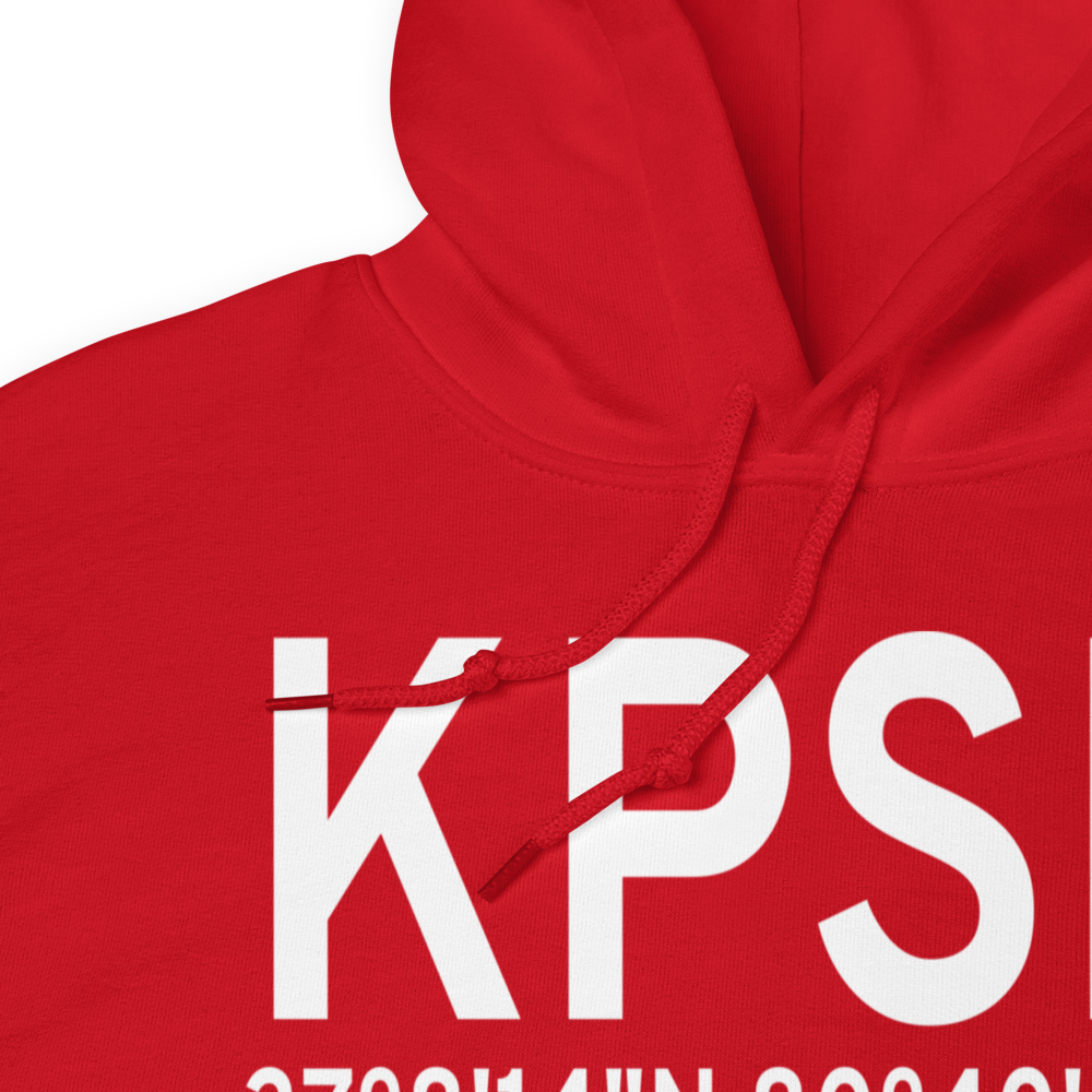 New River Valley Airport (KPSK) ICAO Hoodie Sweatshirt 