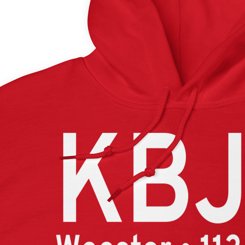 Wayne County Airport (KBJJ) ICAO Hoodie Sweatshirt 