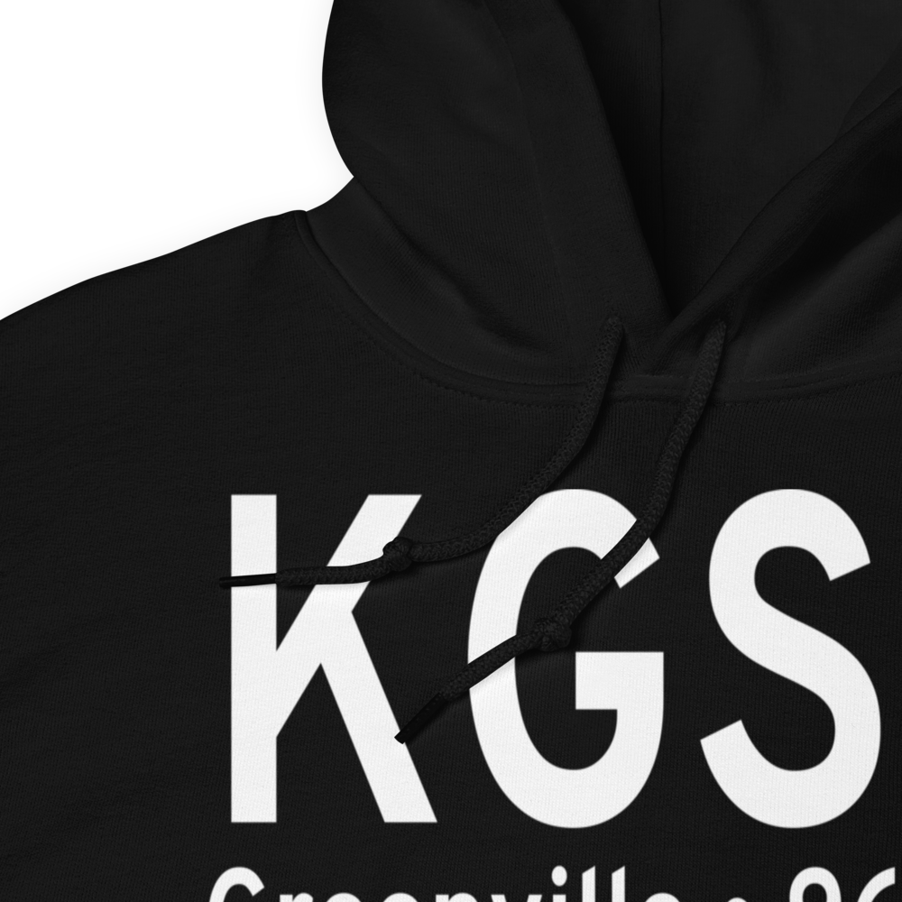 Greenville Spartanburg International Airport (KGSP) ICAO Hoodie Sweatshirt 