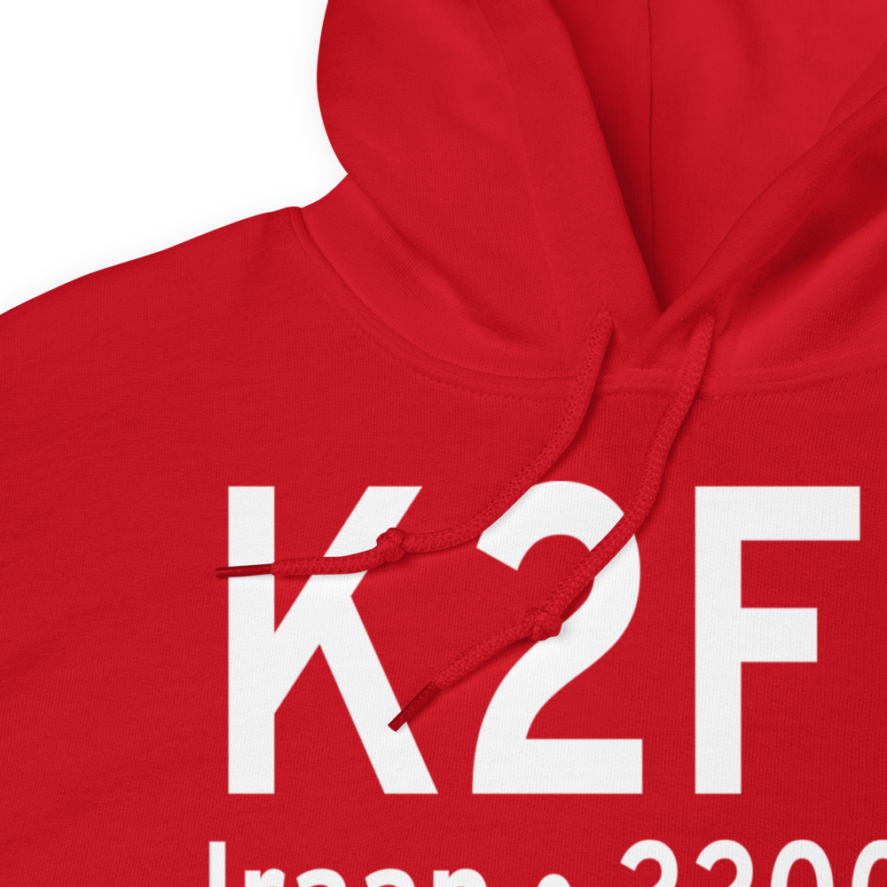 Iraan Municipal Airport (K2F0) ICAO Hoodie Sweatshirt 