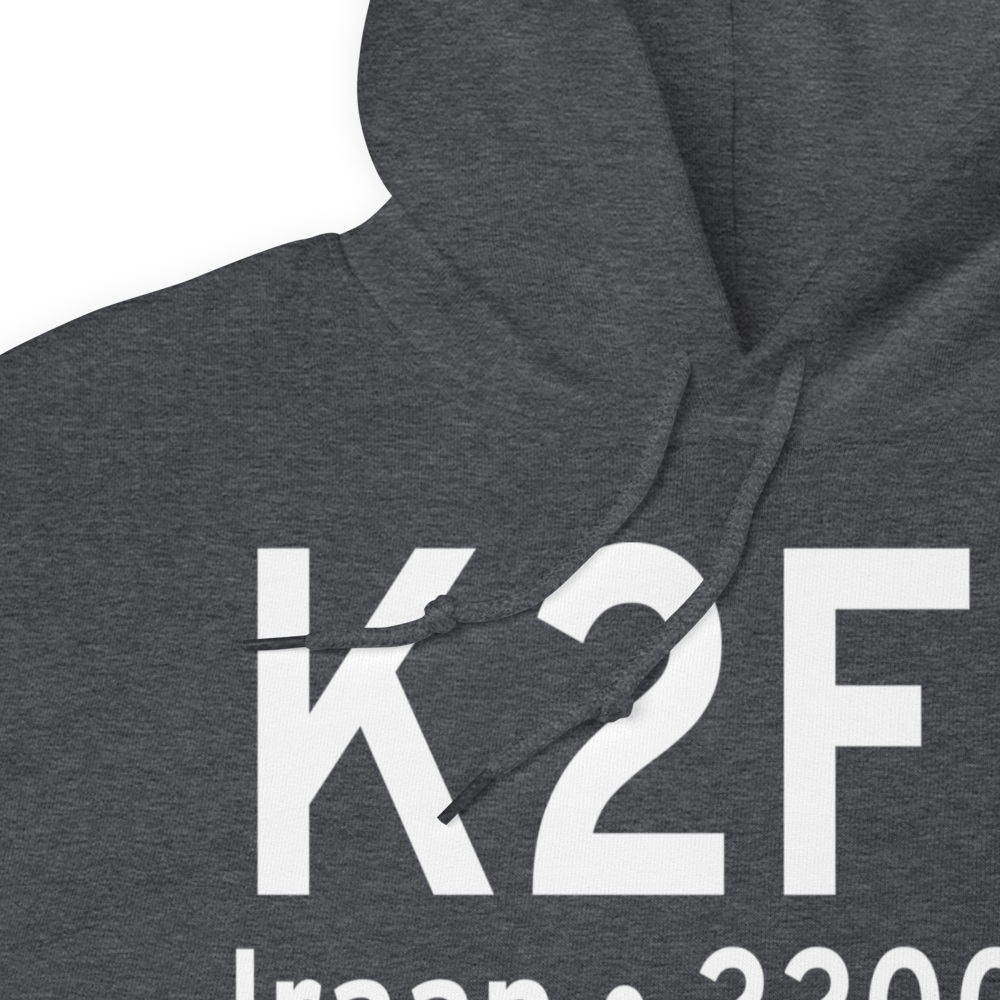 Iraan Municipal Airport (K2F0) ICAO Hoodie Sweatshirt 