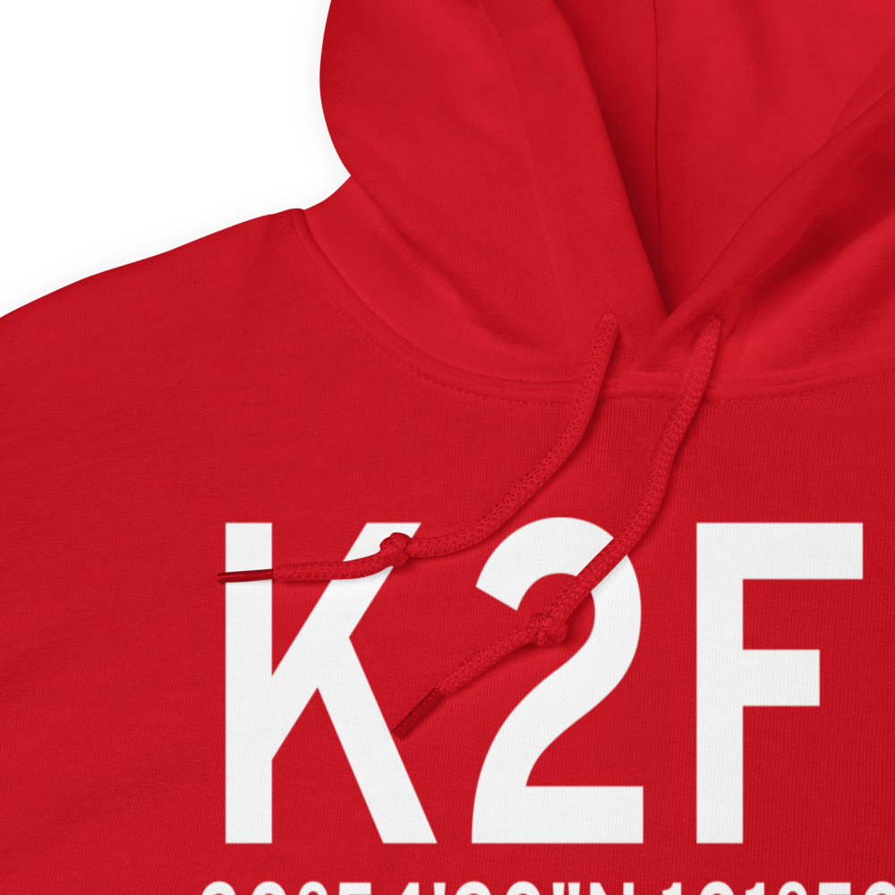 Iraan Municipal Airport (K2F0) ICAO Hoodie Sweatshirt 