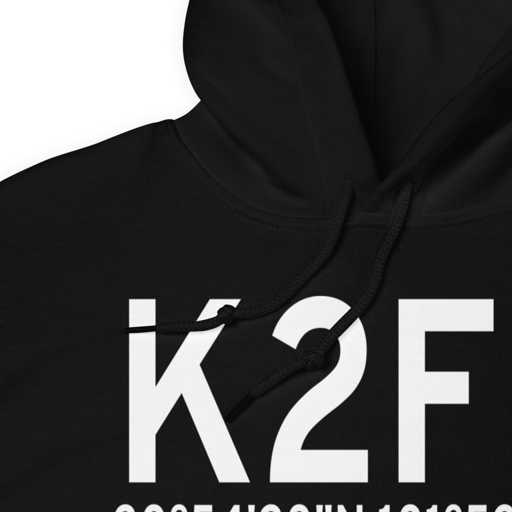 Iraan Municipal Airport (K2F0) ICAO Hoodie Sweatshirt 