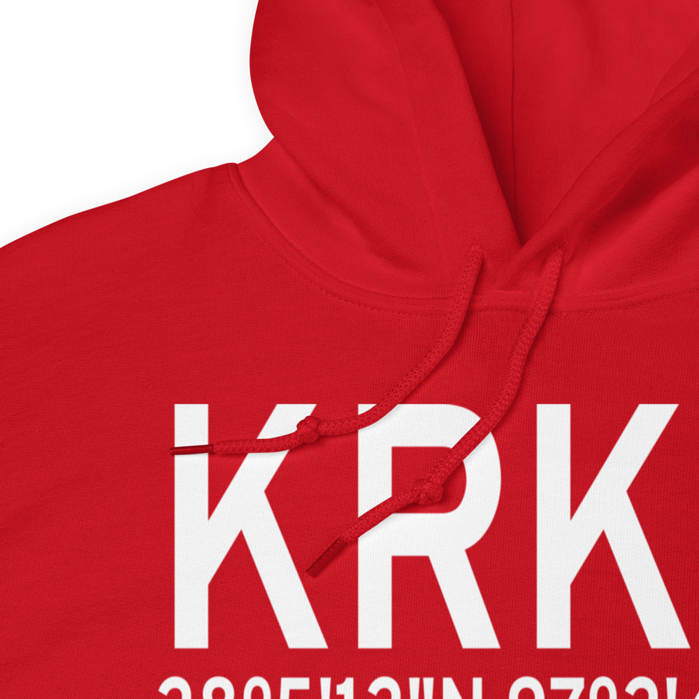 Aransas County Airport (KRKP) ICAO Hoodie Sweatshirt 