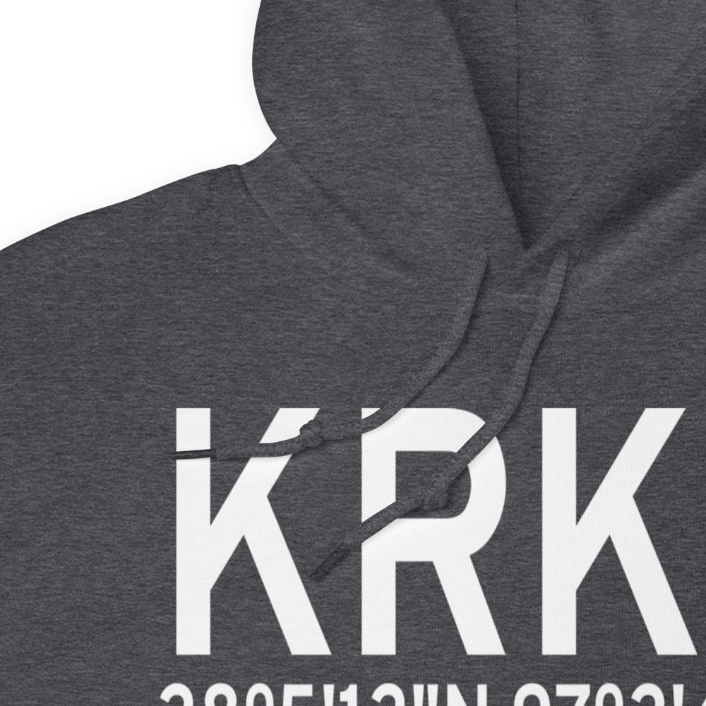 Aransas County Airport (KRKP) ICAO Hoodie Sweatshirt 