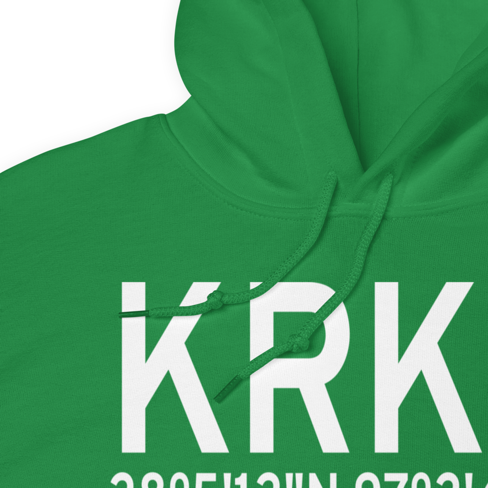 Aransas County Airport (KRKP) ICAO Hoodie Sweatshirt 