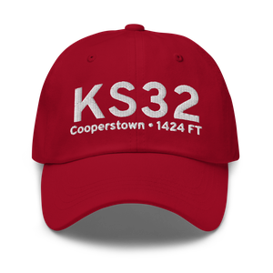 Cooperstown Municipal Airport (KS32) ICAO Hat