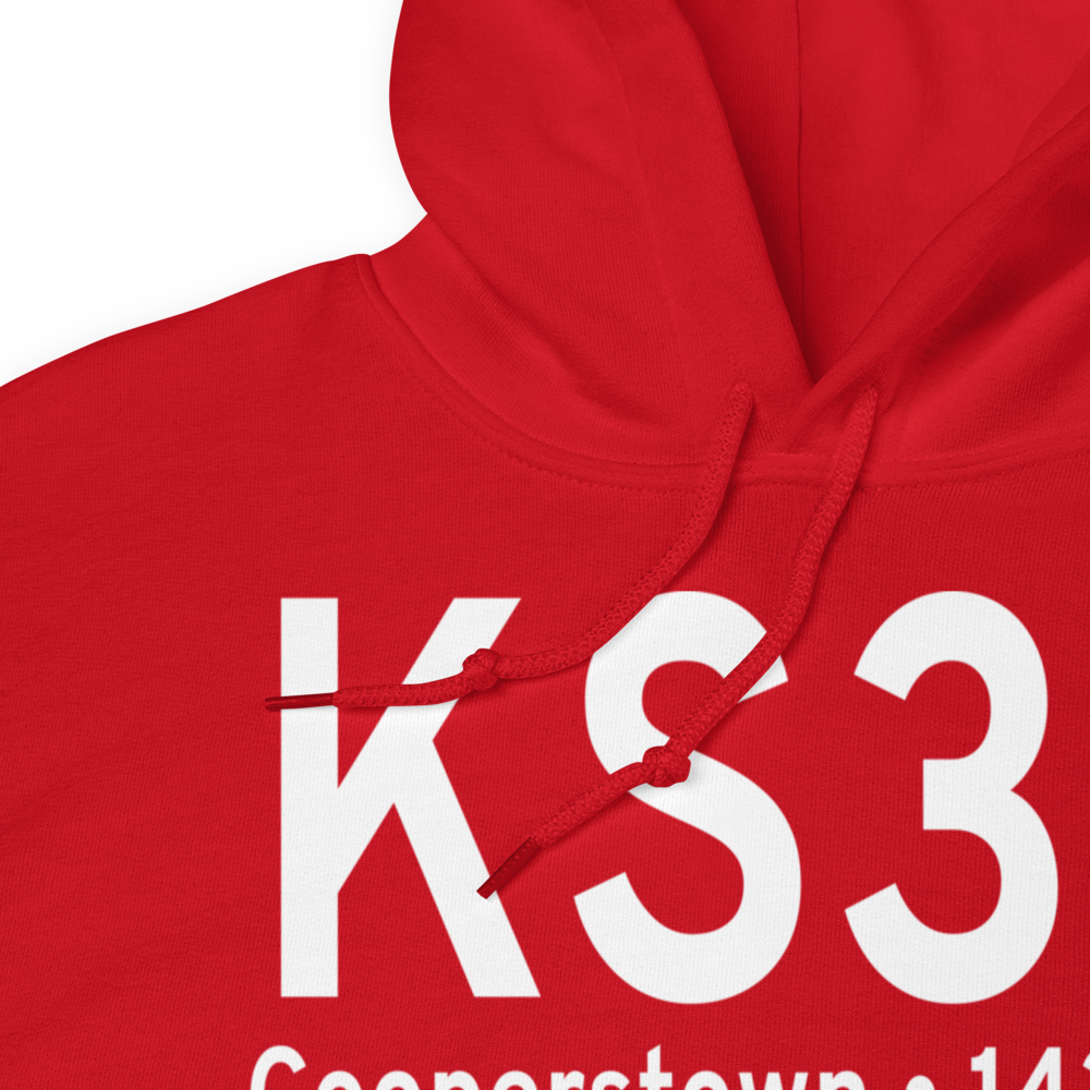Cooperstown Municipal Airport (KS32) ICAO Hoodie Sweatshirt 