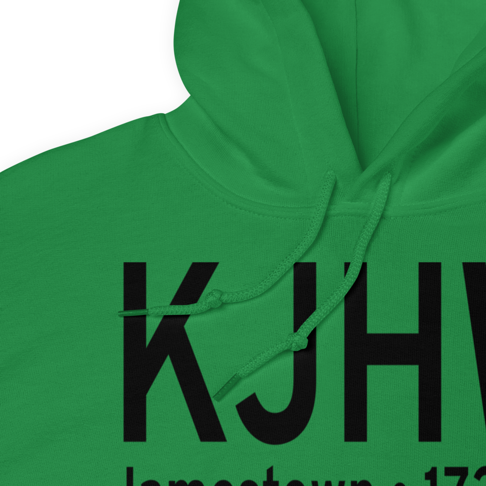 Chautauqua County-Jamestown Airport (KJHW) ICAO Hoodie Sweatshirt 