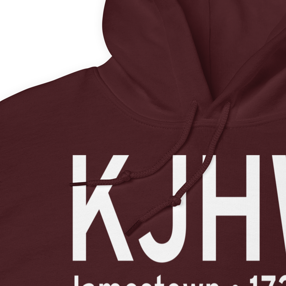 Chautauqua County-Jamestown Airport (KJHW) ICAO Hoodie Sweatshirt 