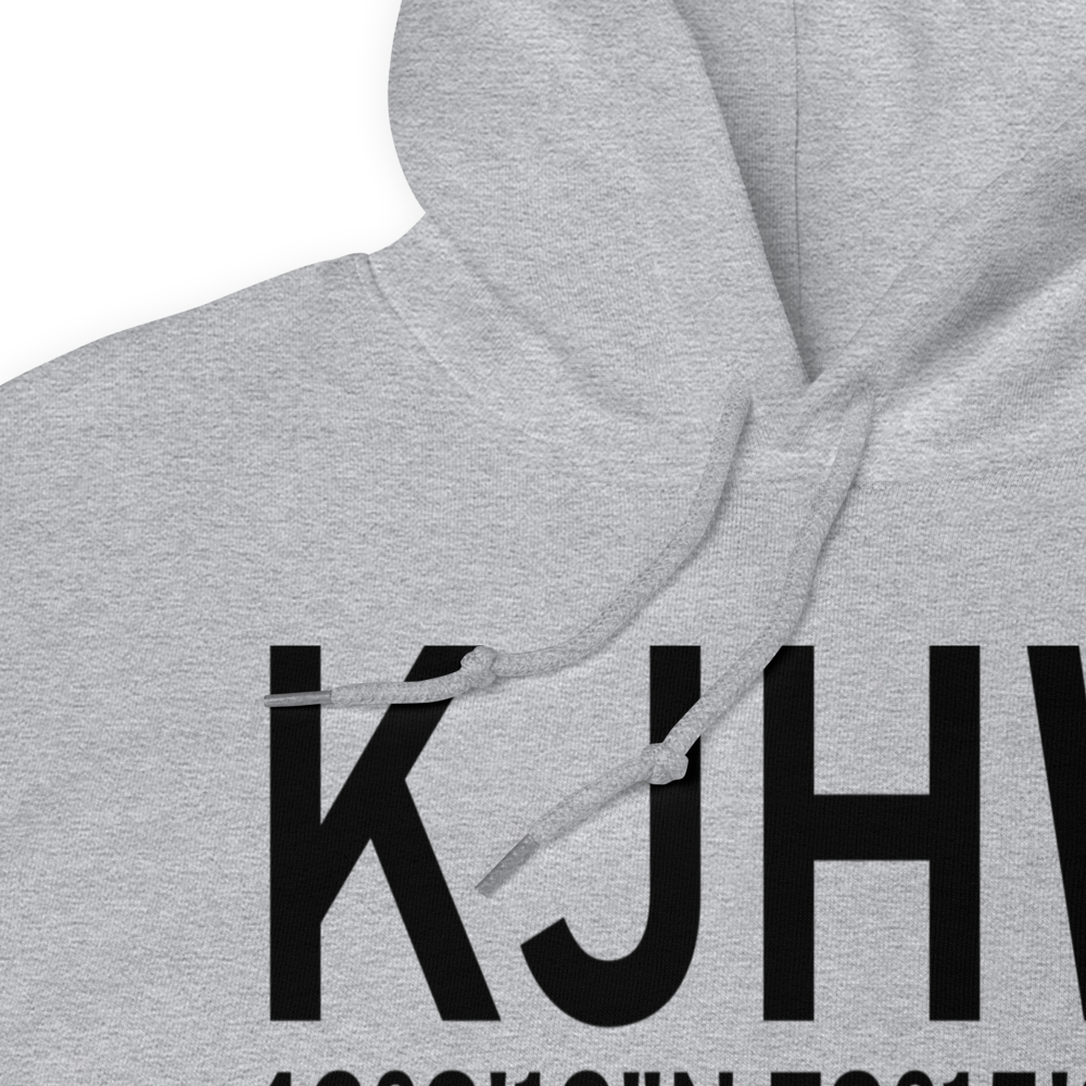 Chautauqua County-Jamestown Airport (KJHW) ICAO Hoodie Sweatshirt 