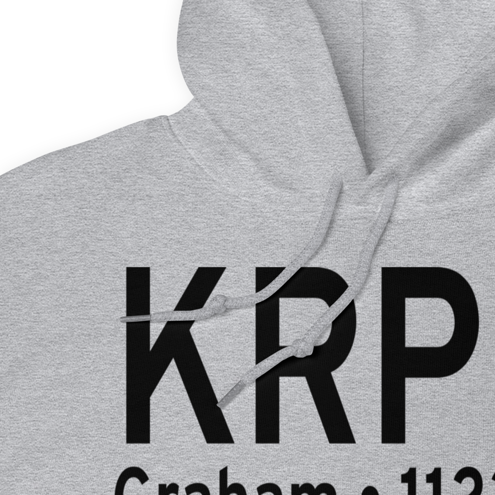 Graham Municipal Airport (KRPH) ICAO Hoodie Sweatshirt 