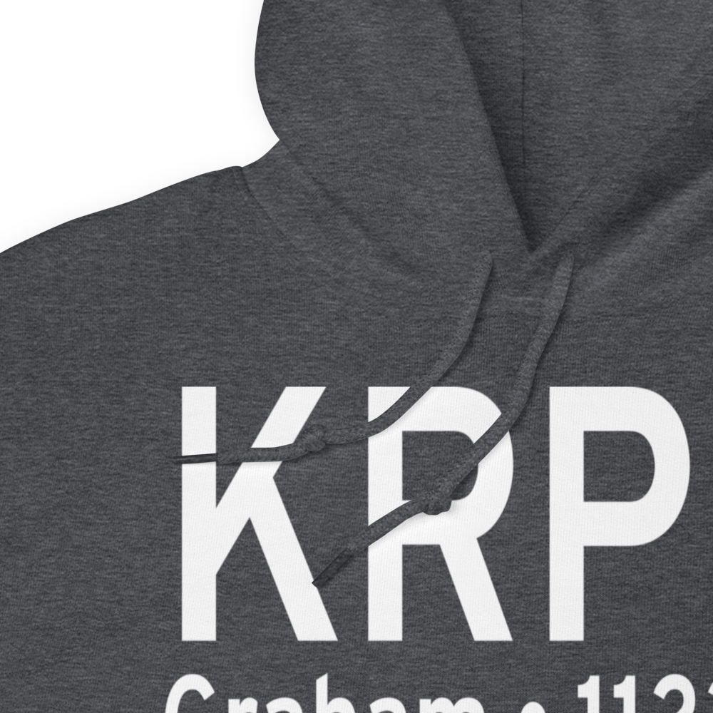Graham Municipal Airport (KRPH) ICAO Hoodie Sweatshirt 