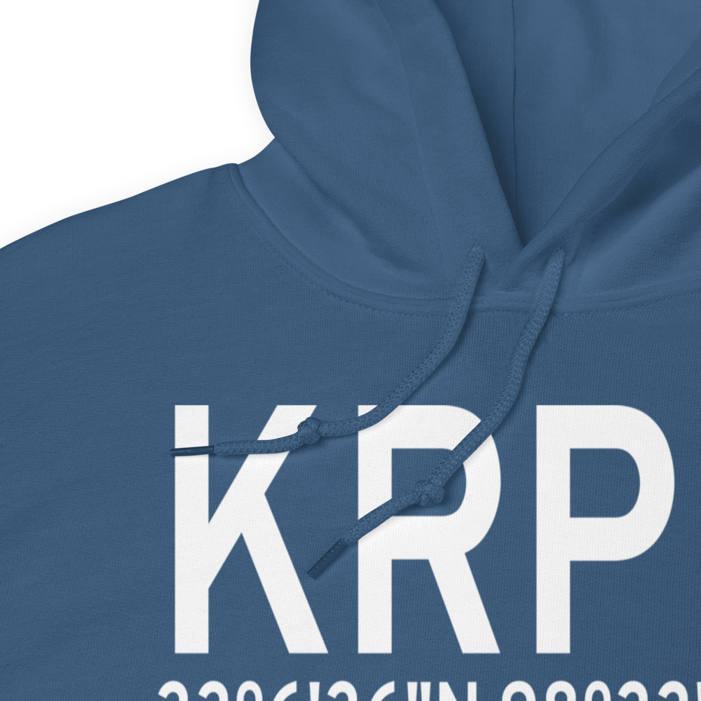 Graham Municipal Airport (KRPH) ICAO Hoodie Sweatshirt 
