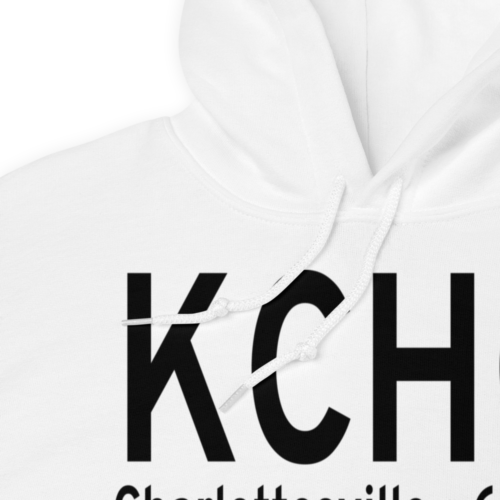 Charlottesville Albemarle Airport (KCHO) ICAO Hoodie Sweatshirt 